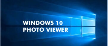 Windows 10 Photo viewer app