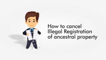 How to cancel Illegal Registration of ancestral property