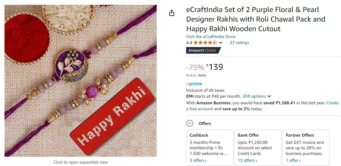 Designer Rakhis